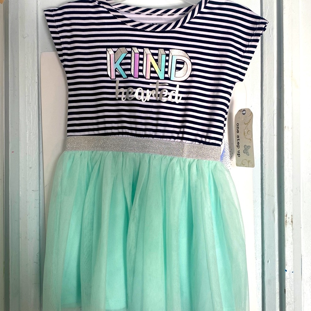 Jump start Spring with this pastel “One Step Up” dress